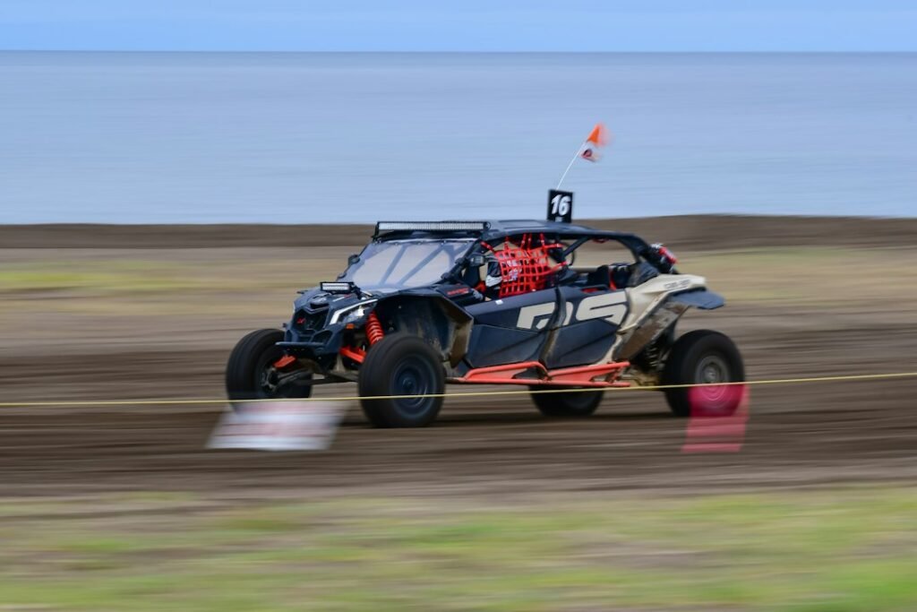Off-road racing scene used as an illustrative featured image for the Beach Buggy Racing Android guide