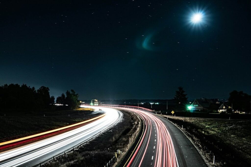 Bus travelling at night for Android troubleshooting guide