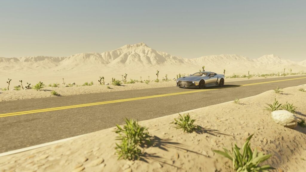 Car on a road for the Car Parking Multiplayer 2 Android guide