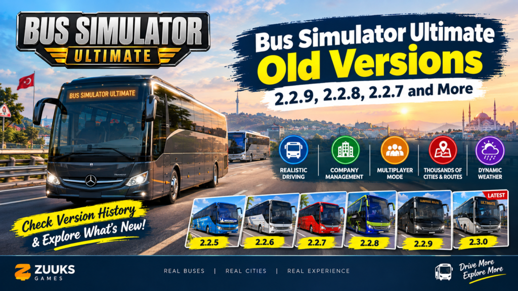 Bus Simulator Ultimate Old Versions