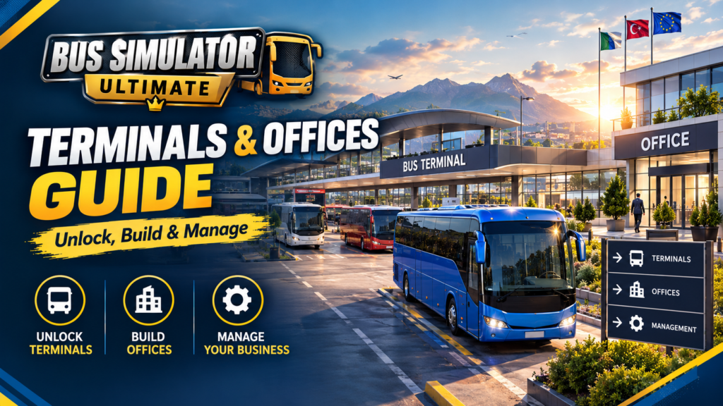 Bus Simulator Ultimate Terminals & Offices Guide