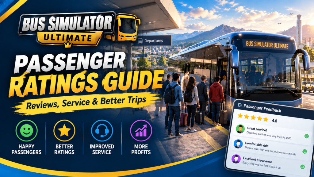 Bus Simulator Ultimate Passenger Ratings Guide