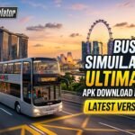 Bus Simulator Ultimate Singapore driving guide with a city bus in Singapore