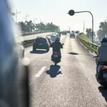 Motorcyclists on a highway used as an illustrative featured image for the Moto Rider GO Android guide