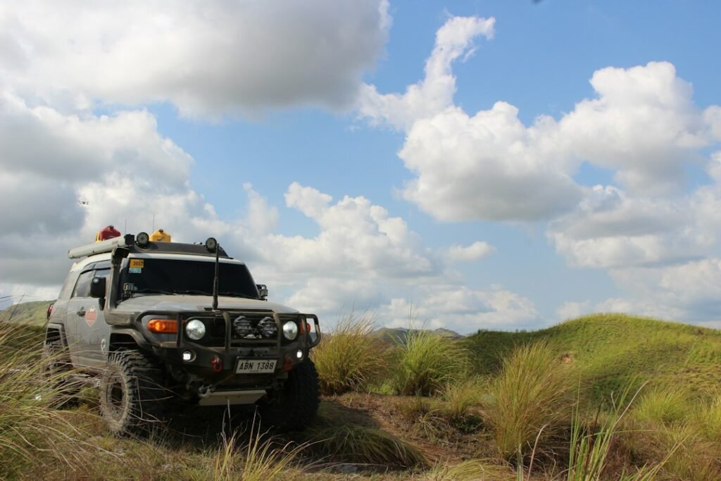 Four-wheel-drive vehicle on a rugged trail, illustrative image for Off The Road OTR