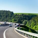Vehicles travelling on a highway, illustrative image for Truckers of Europe 3